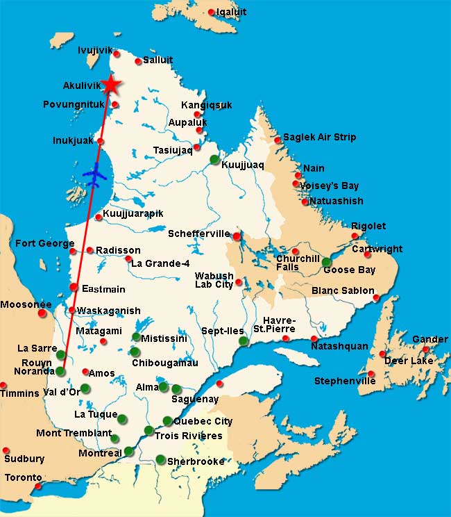 Akulivik Air Charter Directory